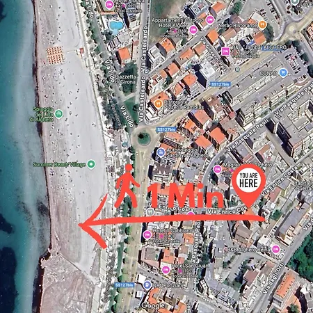 Parcheggio Privato Un Minuto A Piedi Dal Mare! Apartmán