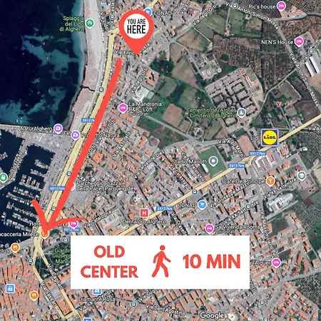 Parcheggio Privato Un Minuto A Piedi Dal Mare! Apartmán Alghero